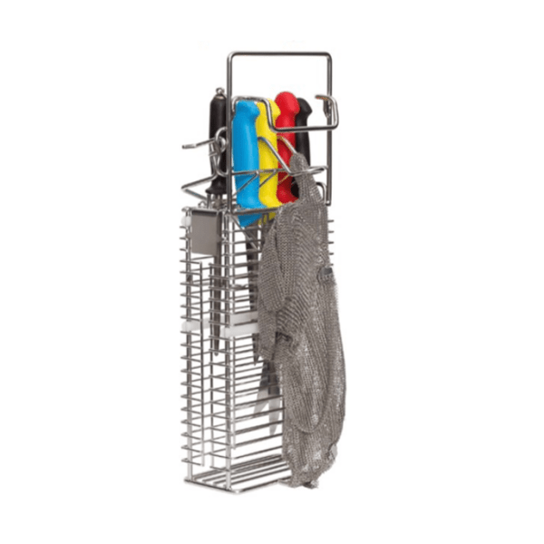 steel and knife holder