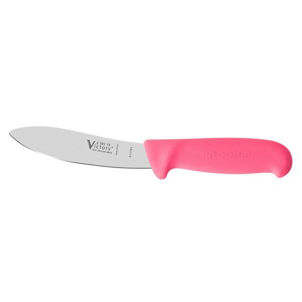 victory knives skinning knife pink