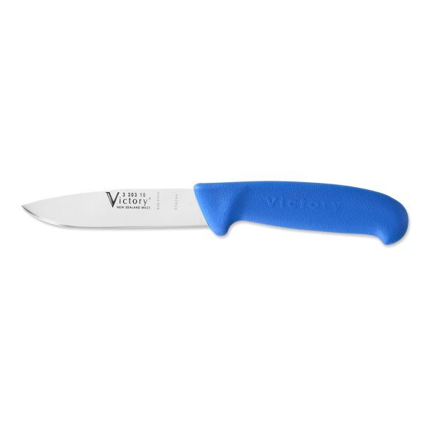 Victory Knives Drop Point Knife blue