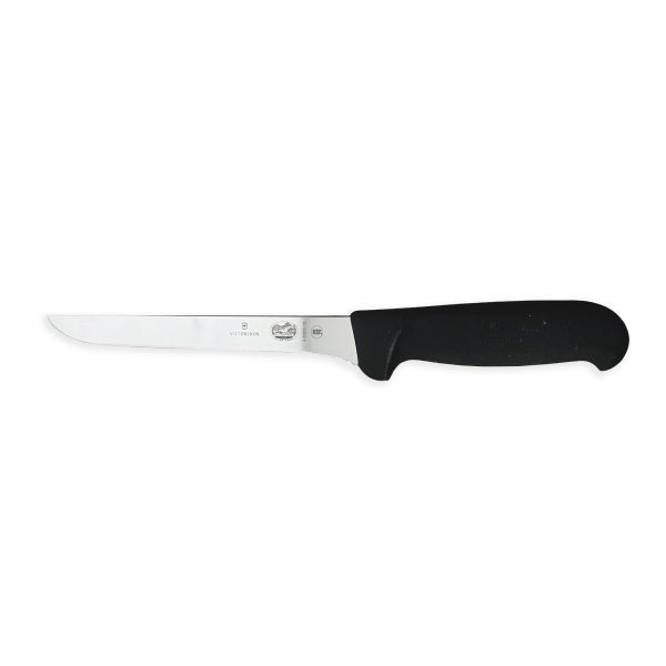 victorinox straight curved boning knife black